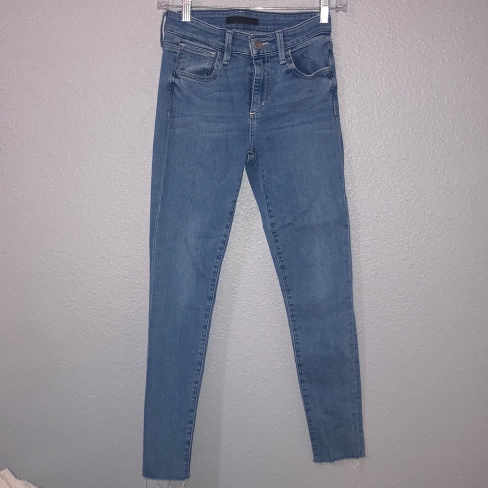 Joes skinny light wash blue jeans